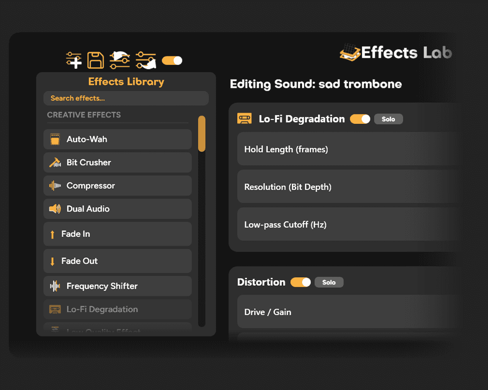 Effects Lab